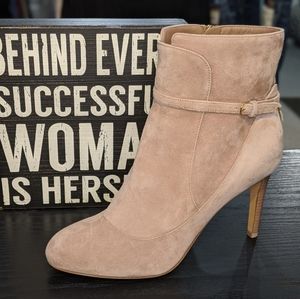 Salvatore Ferragamo Ridda Suede Bootie